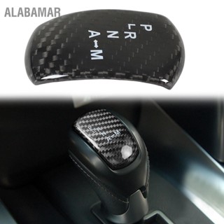 ALABAMAR เกียร์เปลี่ยนคันโยกฝาครอบคาร์บอนไฟเบอร์ Shifter HEAD Decal สติกเกอร์สำหรับ GTR R35 2008-2015