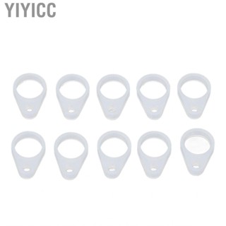 Yiyicc 10pcs  Lanyard Silicone BTE  Adaptor Replaceme