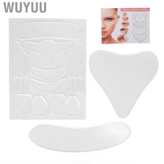 Wuyuu 18pcs Reusable  Pad Silicone Soft Portable Forehead Face Neck