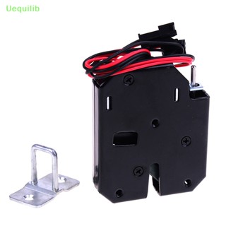 Uequilib อุปกรณ์ล็อคประตูลิ้นชักไฟฟ้า DC 12V