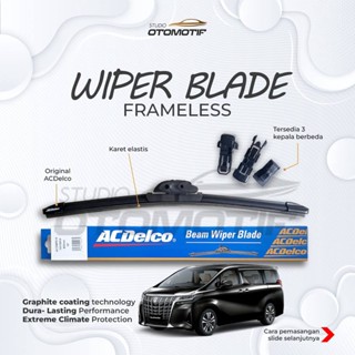 ที่ปัดน้ําฝน Alphard Vellfire 2019-2022 28-14 Acdelco Beam ไร้กรอบ