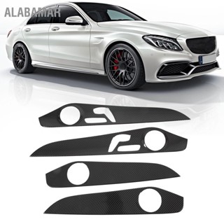 ALABAMAR 4PCsรถภายในประตูตกแต่งแผงเปลี่ยนสำหรับMercedes-Benz C-Class W205 2015-2021