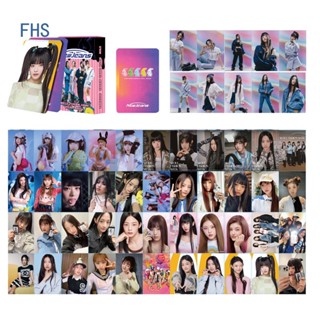 Fhs 55 ชิ้น / กล่อง NewJeans โฟโต้การ์ด OMG อัลบั้ม LOMO การ์ด โปสการ์ด