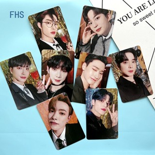 Fhs โปสการ์ดรูปภาพ การ์ดอวยพร ซีซั่น Kpop ATEEZ 2023 8 ชิ้น