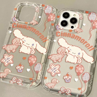 เคสโทรศัพท์มือถือ ซิลิโคน ใส กันกระแทก ลายชินนาม่อนโรล สําหรับ iPhone 14 13 12promax 11 xs 8p