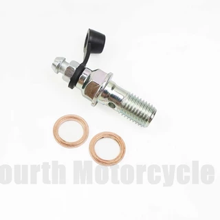 Universal รถจักรยานยนต์เบรค Bolts M10 x 1.25 ท่อเบรคสกรู Banjo Bolt คลัทช์เบรค Caliper สกรูสลักเกลียวเท้าปั๊มสลักเกลียว