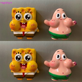 Nfph&gt; แม่เหล็กติดตู้เย็น ลายการ์ตูนน่ารัก 3D Diy