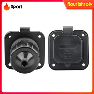[Flourish] อะไหล่ซ็อกเก็ตปลั๊กไฟ RV 125V 15A 18 นิ้ว แบบเปลี่ยน สําหรับในร่ม กลางแจ้ง