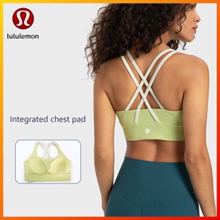 Lululemon ใหม่ สปอร์ตบรา วันพีช สําหรับเล่นโยคะ DW367