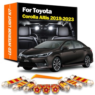 หลอดไฟ LED 11 ชิ้น สําหรับ Toyota Corolla Altis 2019 2020 2021 2022 2023