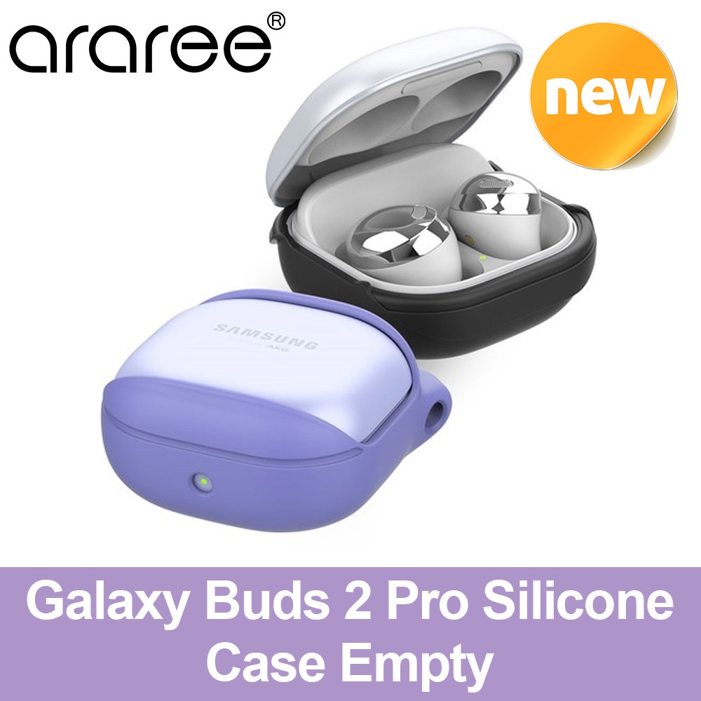Araree Buds 2 Pro BEAN SILICONE Samsung Galaxy Case Empty Korea