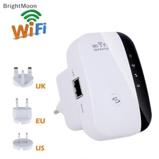 Brightmoon เราเตอร์ขยายสัญญาณ WiFi ไร้สาย 300Mbp ปลั๊ก EU