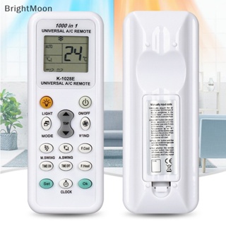 Brightmoon รีโมตควบคุมเครื่องปรับอากาศทั่วไป K-1028E 1000 In 1 LCD A/C