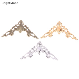 Brightmoon ขอบโลหะ สีทอง สีเงิน สีบรอนซ์ สําหรับตกแต่งมุมเฟอร์นิเจอร์ กรอบรูป 30 ชิ้น