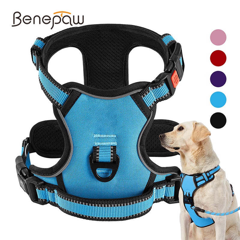 Benepaw เสื้อกั๊ก แต่งแถบสะท้อนแสง สวมใส่สบาย ขนาดเล็ก กลาง ใหญ่ สําหรับสัตว์เลี้ยง สุนัข
