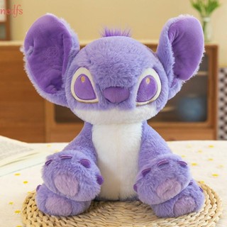 Nedfs หมอนตุ๊กตานุ่ม รูปการ์ตูน Stitch สีม่วง 25 30 40 50 ซม.