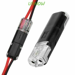 Usnow ขั้วต่อสายไฟ 12V 2 Pin กันน้ํา อุปกรณ์เสริม สําหรับรถยนต์