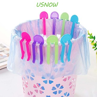 Usnow คลิปหนีบถุงขยะ สุ่มสี 6 ชิ้น ต่อล็อต