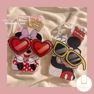 เคสโทรศัพท์มือถือคู่รัก แบบนิ่ม ลายการ์ตูนมิกกี้ มินนี่เมาส์น่ารัก สําหรับ Infinix Smart 5 4 6 Plus Hot 10 12 9 11 11s Play Hot 8 20 12i 20s 11s 12pro 10s Nfc 10 Lite Note 10 12 2023 11 12 Pro