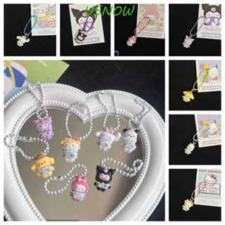 Usnow พวงกุญแจเรซิ่น ลายแมว Kuromi My Melody Cinnamoroll ขนาดเล็ก