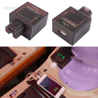 【3C】 2 in 1 เครื่องวัดแรงดันไฟฟ้า โวลต์มิเตอร์ดิจิทัล DC30-100V USB สําหรับชาร์จโทรศัพท์มือถือ