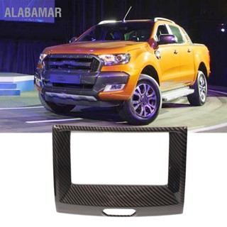 ALABAMAR คอนโซลกลางนำทางสติกเกอร์ตกแต่งการปรับเปลี่ยนรถสำหรับ Ford Ranger T6 Everest