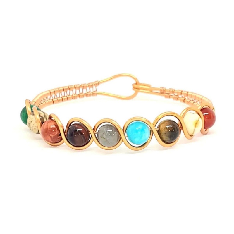 กําไลข้อมือทองแดง 9 Planet - กําไลข้อมือ Hypoallergenic & Water Proof