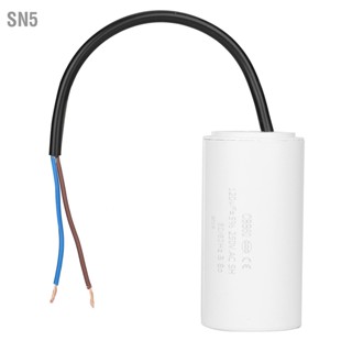 SN5 CBB60 Run Capacitor พร้อมสายไฟ 250V AC 120uF 50/60Hz สำหรับมอเตอร์ Air Compressor