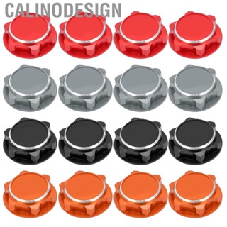 Calinodesign Aluminum Alloy 17mm Hex Wheel Nuts  Loose Parts for 1/8 RC Car[Red]