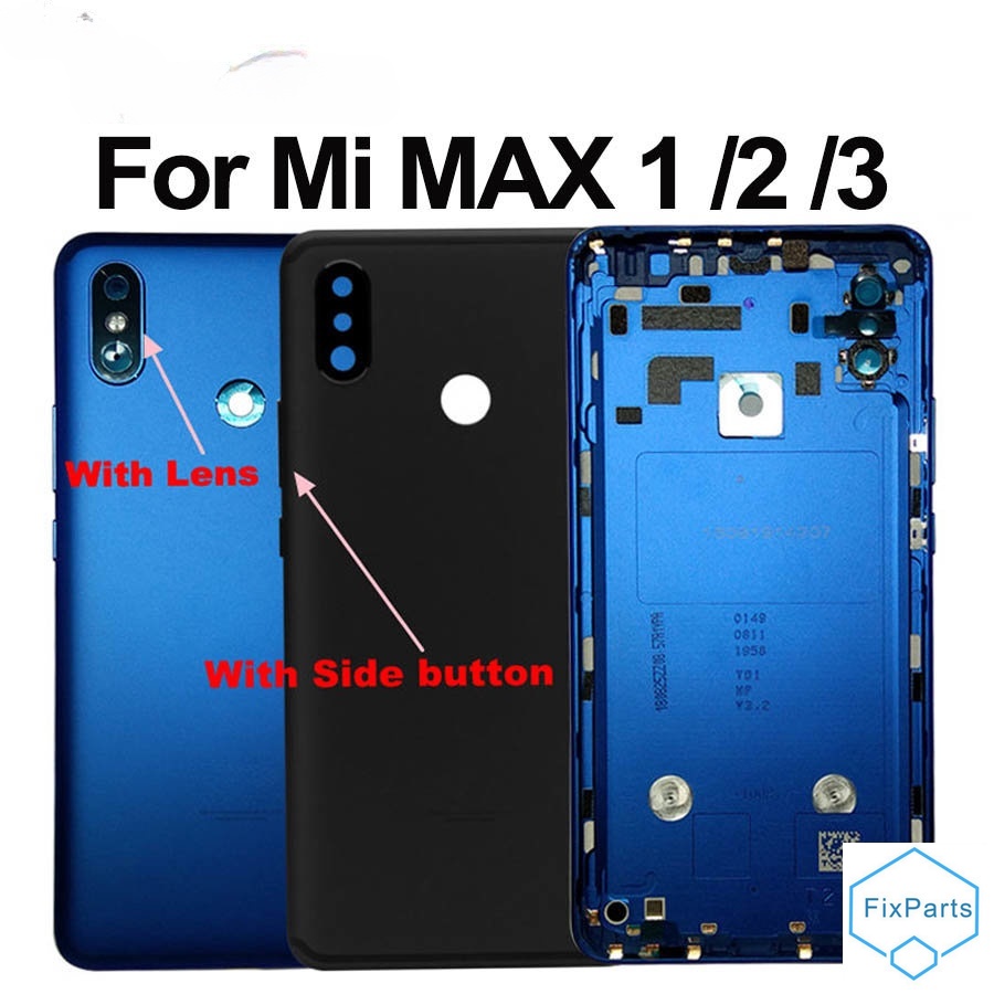 เคสแบตเตอรี่ด้านหลัง และเลนส์ สําหรับ Xiaomi Mi Max 3 MAX3 Xiaomi Mi Max 2