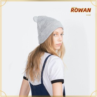 Rowans หมวกบีนนี่ น่ารัก แฟชั่น อบอุ่น