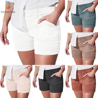 【TRSBX】Womens Pants Workout Breathable Comfortable High Stretch Hiking Shorts