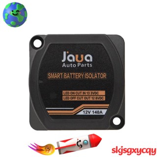 Jaua อะไหล่รีเลย์แรงดันไฟฟ้า 12V 140A จอแสดงผลดิจิทัล VSR อุปกรณ์เสริม สําหรับรถยนต์ RV Yacht Isolator