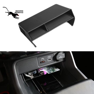 Qeufjhpoo กล่องเก็บของ ABS ที่พักแขน สําหรับ Honda Civic 11Th Center Console 2022