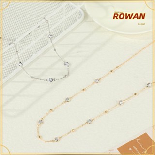 Rowans สายโซ่คาดเอว ประดับพลอยเทียม เซ็กซี่ สไตล์โบฮีเมียน สําหรับผู้หญิง