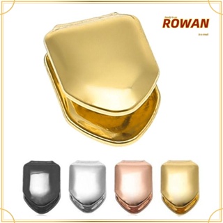 Rowans หมวกฟันเดี่ยว ชุดฟันทองร็อคอินเทรนด์