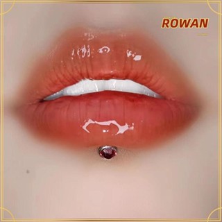 Rowans ต่างหู สเตนเลส ประดับเพชร อัญมณี ลิปสตั๊ด ขายดี เจาะจมูก สําหรับผู้ชาย และผู้หญิง