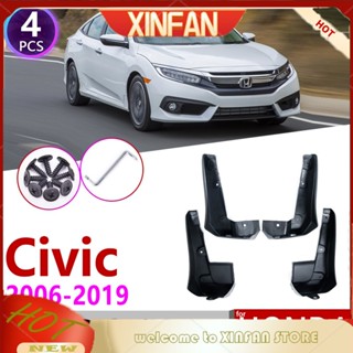 บังโคลน อุปกรณ์เสริม สําหรับ Honda Civic 2006~2019 FA FB FC