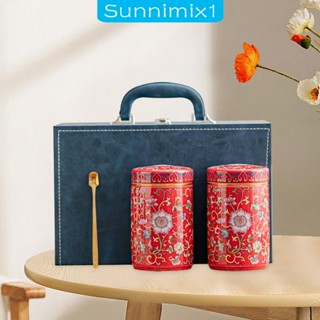 [Sunnimix1] กระปุกเก็บชา อเนกประสงค์ สไตล์จีน สําหรับตกแต่งบ้าน