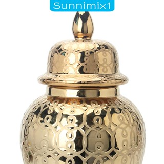 [Sunnimix1] โหลใส่ขิง ดอกไม้ พร้อมฝาปิด สําหรับตกแต่งงานแต่งงาน ปาร์ตี้