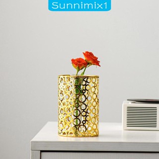 [Sunnimix1] แจกันดอกไม้ หลอดทดลอง ตกแต่งสวน แบบพกพา สําหรับโต๊ะ ปาร์ตี้