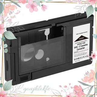 Vhs-c อะแดปเตอร์เทปคาสเซ็ต ติดตั้งง่าย สําหรับกล้อง VHS-C SVHS JVC RCA Panasonic Motorized VHS Cassette Adapter Not For 8 มม. MiniDV Hi8