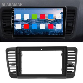 ALABAMAR 9in รถ Fascia แผงนำทางเปลี่ยนกรอบสำหรับ Subaru Outback Legacy 2004-2009