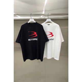 We11done TRA KOREAN NICHE เสื้อแขนสั้น ทรงหลวม สําหรับผู้ชาย และผู้หญิง