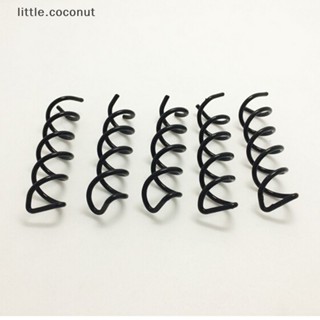 [little.coconut] ใหม่ กิ๊บติดผมเกลียว สีดํา 1 ชิ้น
