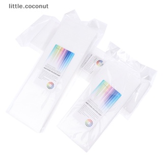 [little.coconut] แผ่นกระดาษไฮไลท์ ใช้ซ้ําได้ สําหรับย้อมสีผม 50 ชิ้น