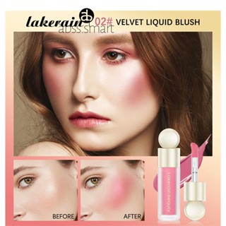 Lakerain Blush Velvet Matte Liquid Lasting Beauty Natural Cheek Tint ครีมแต่งหน้า 5 สี TECH3