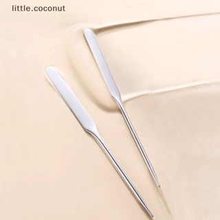 [little.coconut] ไม้พายผสมครีมรองพื้น สเตนเลส สําหรับแต่งหน้า