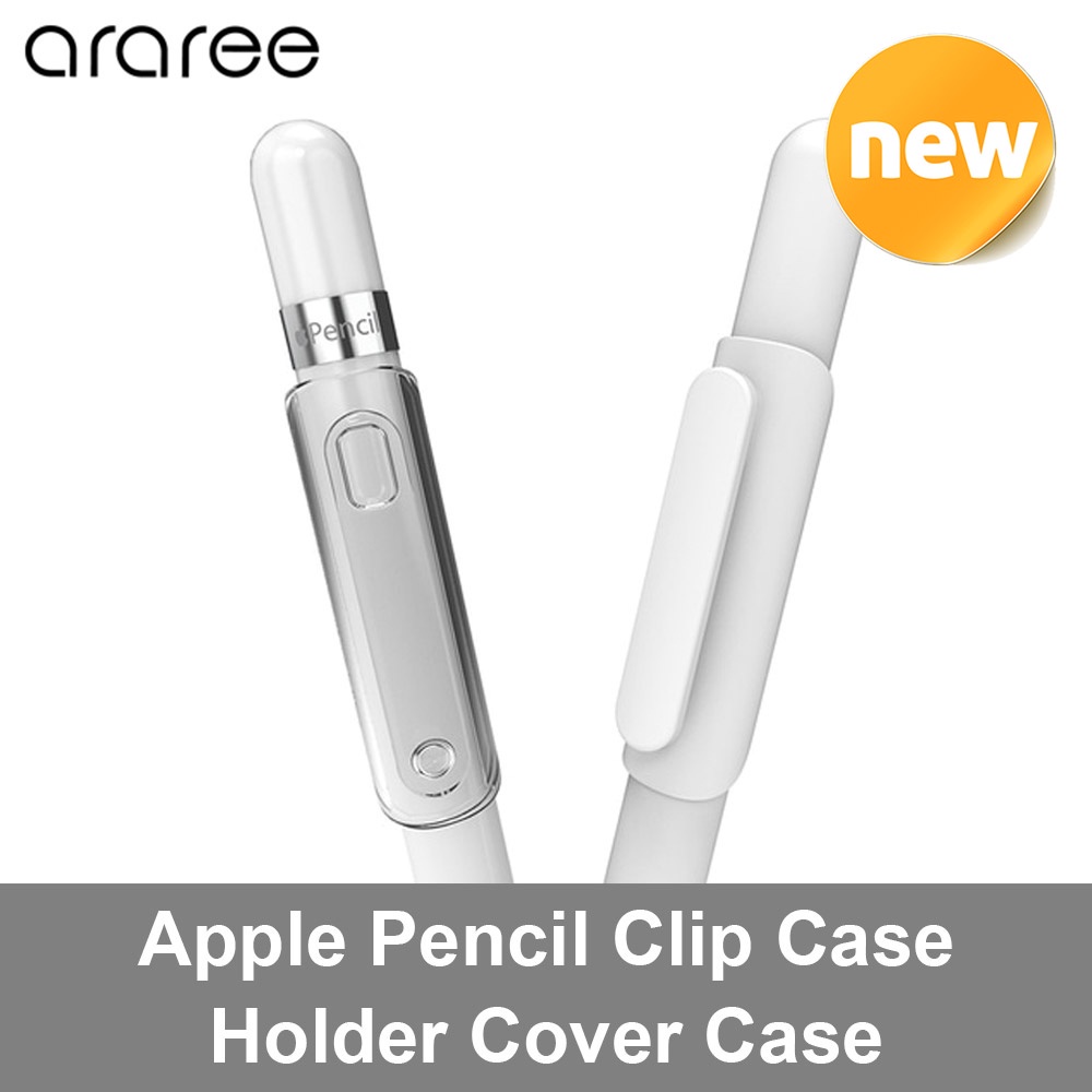 ARAREE Apple Pencil Clip 2 pcs Case Holder Cover Korea
