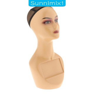 [Sunnimix1] หุ่นหัวผู้หญิง อเนกประสงค์ 53 ซม. สําหรับโชว์เครื่องประดับ บาร์เบอร์ช็อป